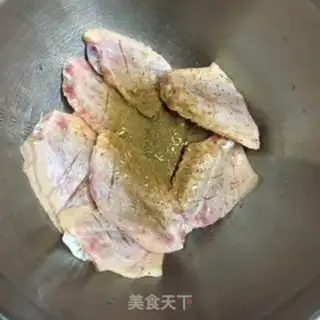 Make Fry wings step 1
