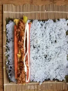 Make Sushi rolls step 5
