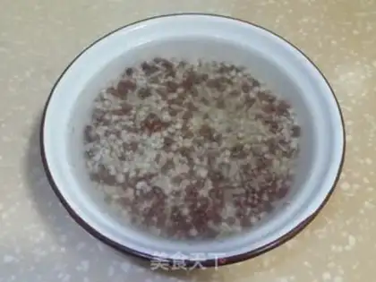 Make ♪ ♪ ♪ Rice, red beans ♪ step 0