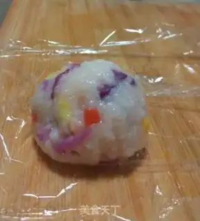 Make The tuna shrimp-coloured rice step 15