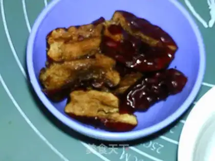 Make Sugar apple fried dates step 1