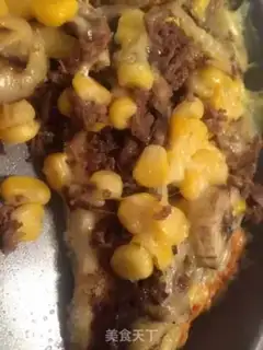 Make Beef and fruit pizza step 1