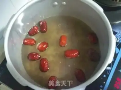 Make ♪ ♪ ♪ Rice, red beans ♪ step 4