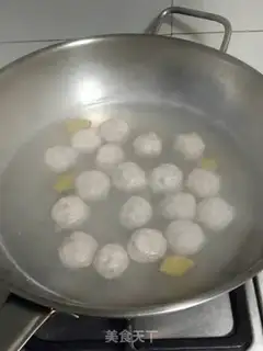 Make Curry fishballs step 4