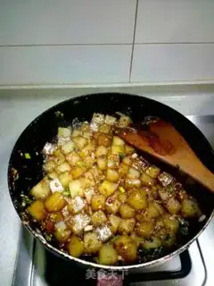 Make Fried powder step 1