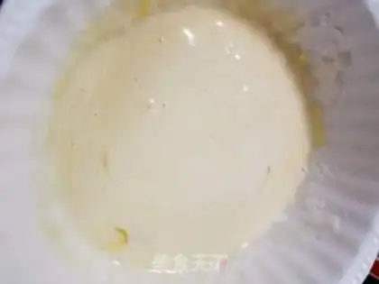 Make Milky creamy egg fever step 2