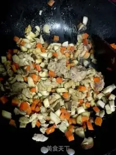 Make Five-colour rice step 3