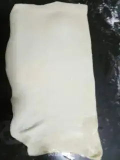 Make Ham egg burrito step 3