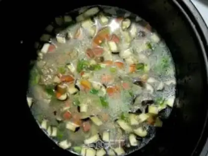 Make Five-colour rice step 5