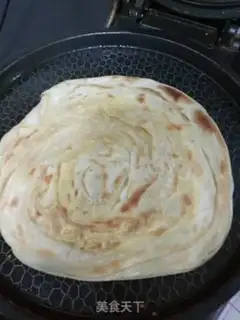 Make Ham egg burrito step 5