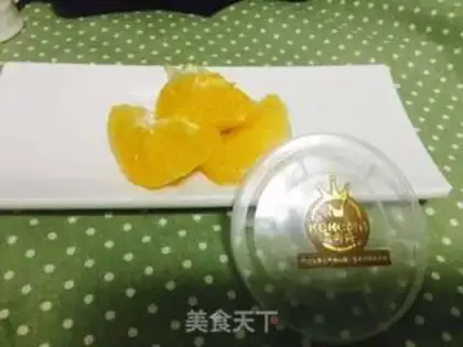 Make Orange melon mud step 3