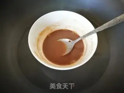 Make Sweet chocolate cream cake step 1