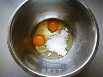 Make Sweet chocolate cream cake step 2