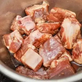 Make Potato burn ribs step 0