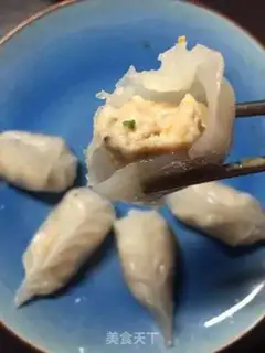 Make Three crystal shrimp dumplings step 13