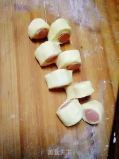 Make Ham bread step 9