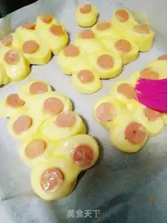 Make Ham bread step 12
