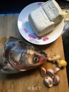 Make Fish-head tofu step 0