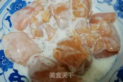 Make Honey sesame chicken step 2