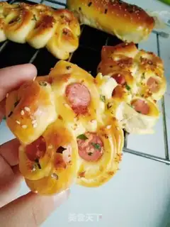 Make Ham bread step 15