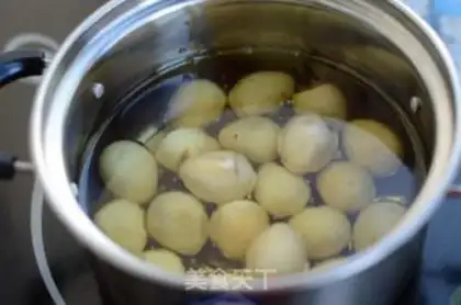 Make Sweet, spicy quail eggs step 2
