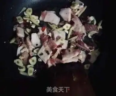 Make Double-coloured lamb celery step 0