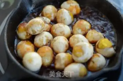 Make Sweet, spicy quail eggs step 6