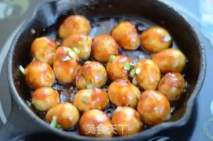 Make Sweet, spicy quail eggs step 8