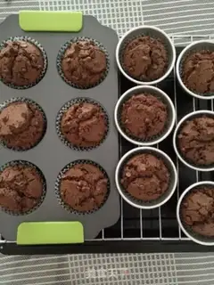 Make Chocolate cupcakes step 10