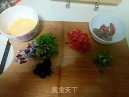 Make Shrimp rice step 0
