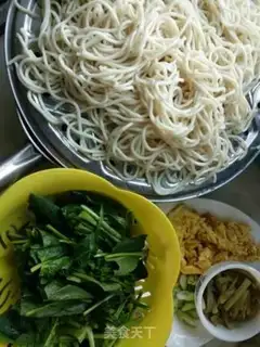 Make Pineball mustard noodles step 0