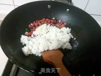 Make Shrimp rice step 3