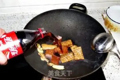 Make Pepsi Coke is burning the fish step 4