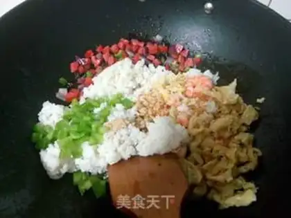 Make Shrimp rice step 4