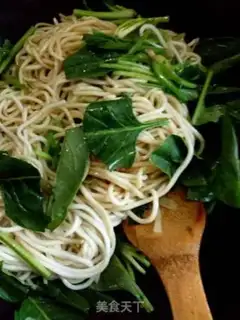 Make Pineball mustard noodles step 4