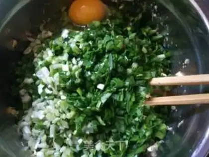 Make Three fresh dumplings step 7