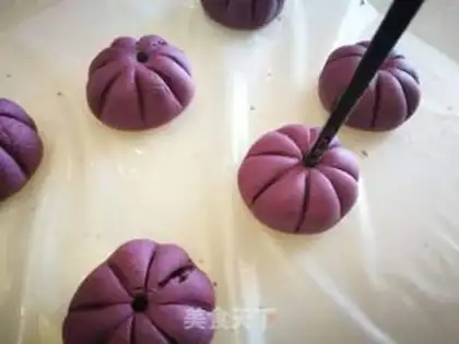 Make Purple pumpkin step 7