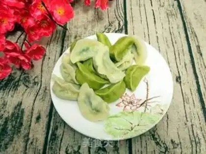 Make Three fresh dumplings step 12