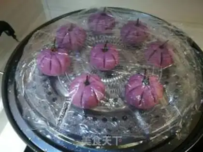 Make Purple pumpkin step 11