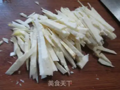 Make Five bouquets of snow soup step 1