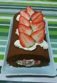 Make Chocolate rolls step 4
