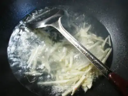 Make Five bouquets of snow soup step 3