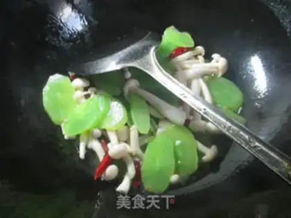 Make White mushrooms step 5