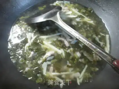 Make Five bouquets of snow soup step 7