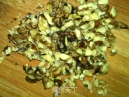 Make walnut bananas and fruit step 1