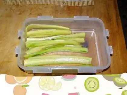 Make The veggies step 1