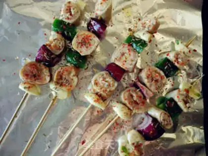 Make Garlic roasted intestines step 4