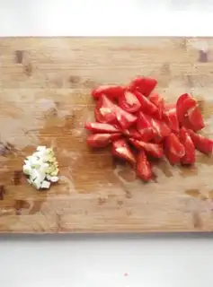 Make Potato egg pumpkin noodles step 6