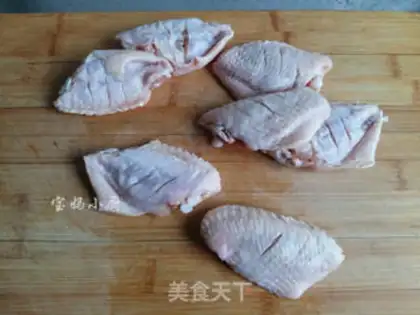 Make Coke chicken wings step 1