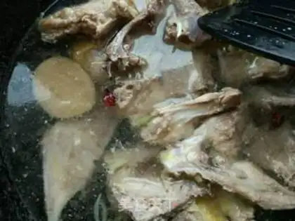 Make Chicken stew mushrooms step 4